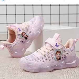 Frozen Theme Pink Sneakers